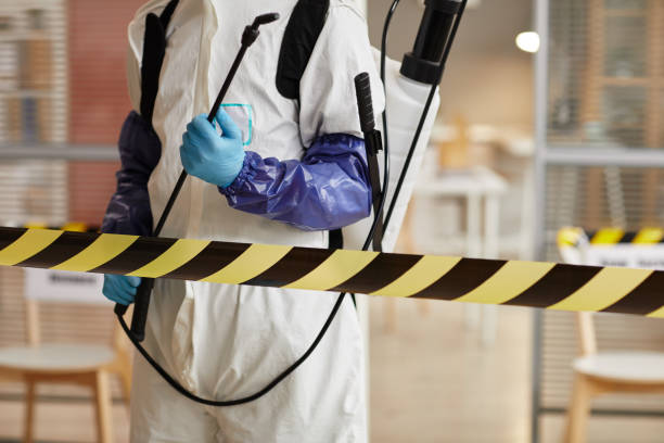 Professional Biohazard Cleanup technician working in Ingleside, TX